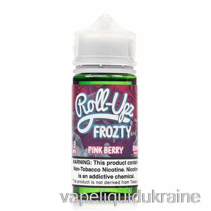 Vape Liquid Ukraine Pink Berry ICE - Juice Roll-Upz - 100mL 6mg